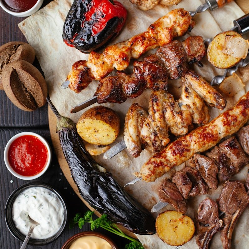 Nigerian Chicken Suya Kebab